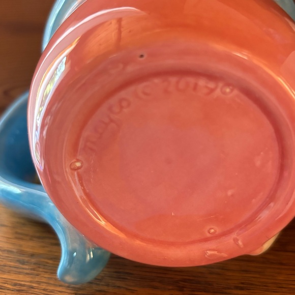 Gnome Mug Cup Pink Blue - Picture 5 of 5
